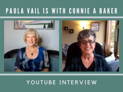 Paula Vail is with Connie A Baker – Youtube Interview