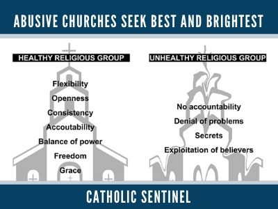 Abusive churches seek best and brightest